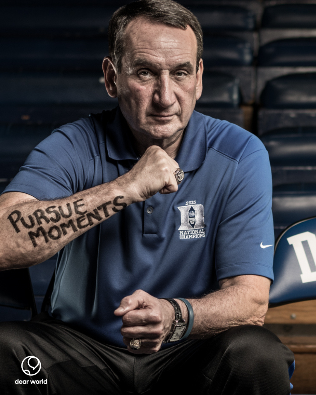 Portrait of What Coach K taught me about winning.
